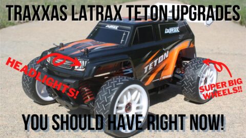 Traxxas Latrax Teton Upgrades You Should Have Right Now!
