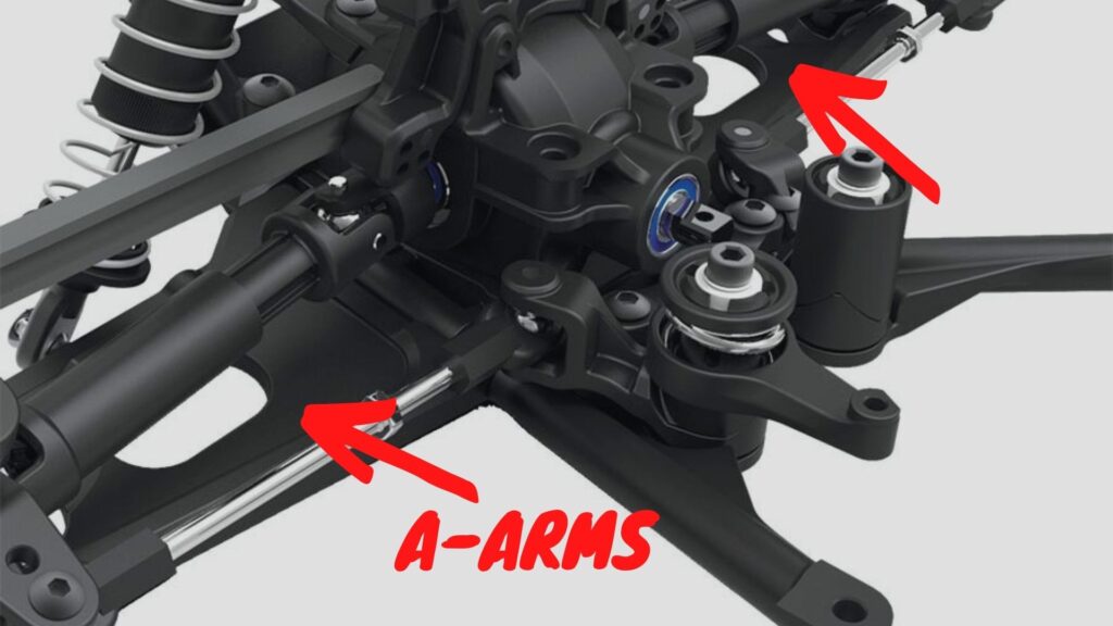 Best Traxxas suspension arms!