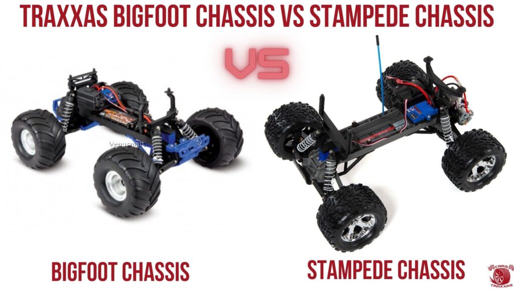 Traxxas Bigfoot chassis VS Stampede chassis
Traxxas Stampede VS Bigfoot