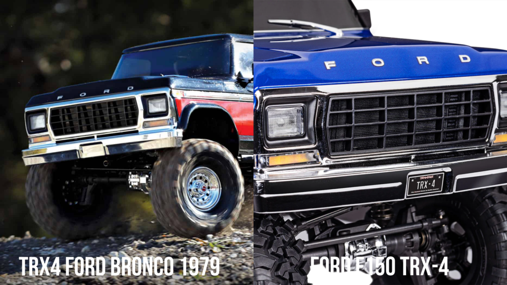 Traxxas Ford F150 TRX-4 VS TRX4 Ford Bronco 1979. Which is Better?
